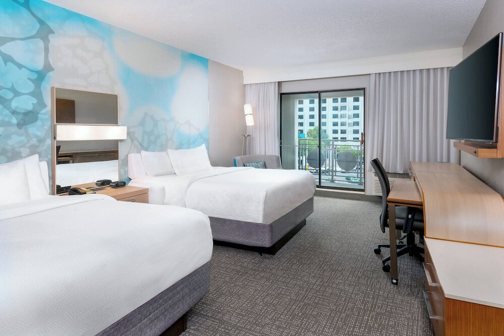 Standard Vierer Zimmer mit Balkon Residence Inn Tampa Downtown