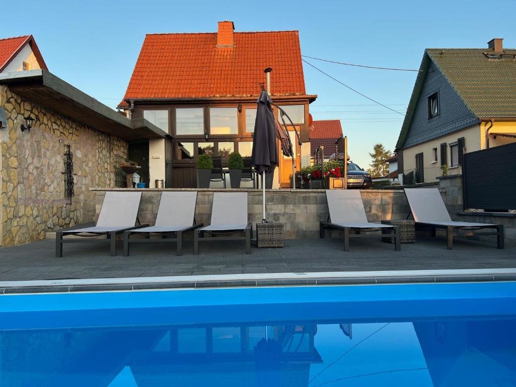 Номер Standard Ferienhaus Eisfelder Blick mit beheizbaren Pool