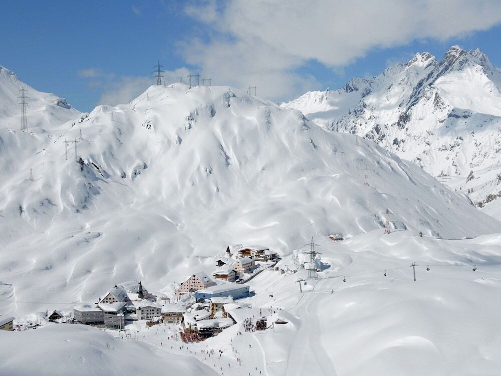 St anton Австрия горнолыжный курорт