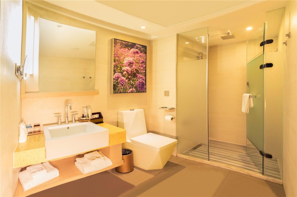 Deluxe double chambre Lavande Hotel Qingdao Wusi Plaza Branch