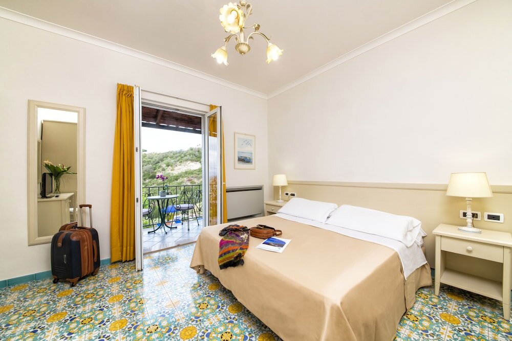 Komfort Doppel Zimmer mit Balkon und mit Meerblick Albergo Terme San Lorenzo