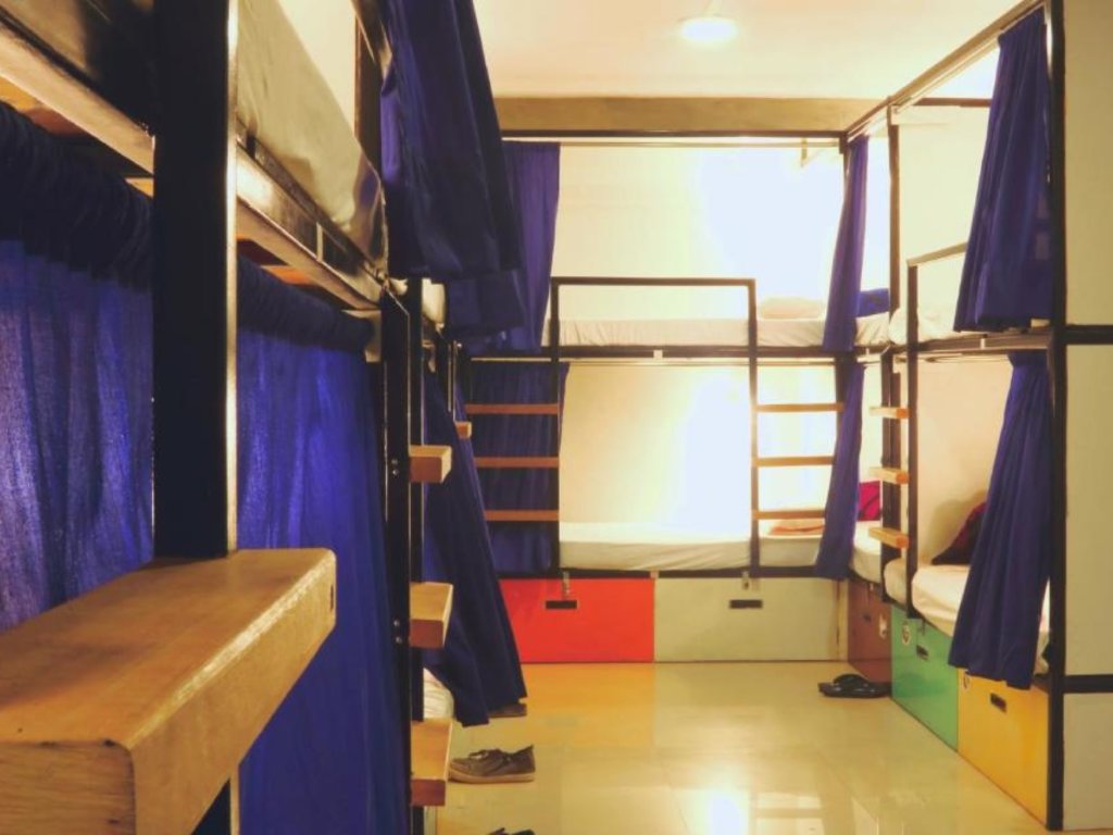 Bett im Wohnheim Madsquad Varanasi - Dorms & Rooms