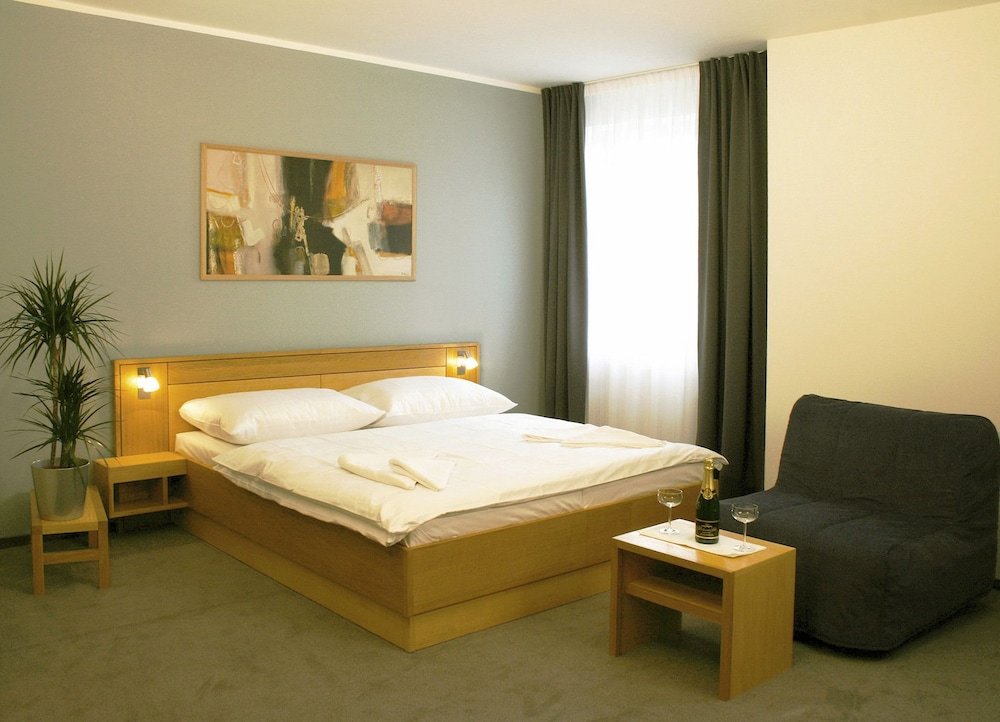 Camera doppia Business 1 camera da letto con balcone Hotel Trend