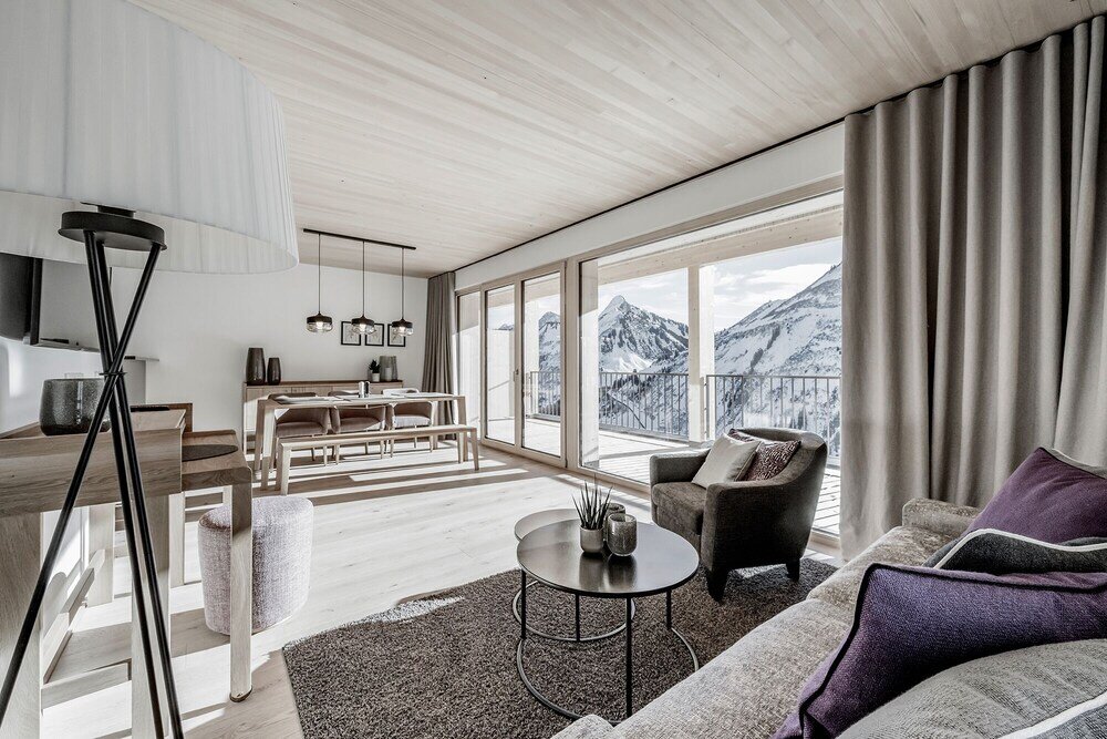 Семейные апартаменты с 2 комнатами Alpenstern Panoramalodge