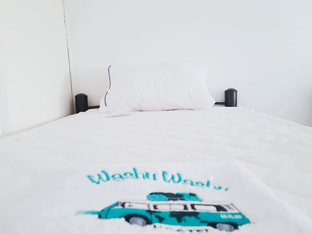 Кровать в общем номере (мужской номер) с красивым видом из окна Hostel WashuWashu