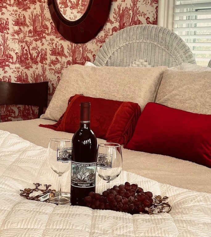 Номер Luxury Langworthy Farm Bed & Breakfast