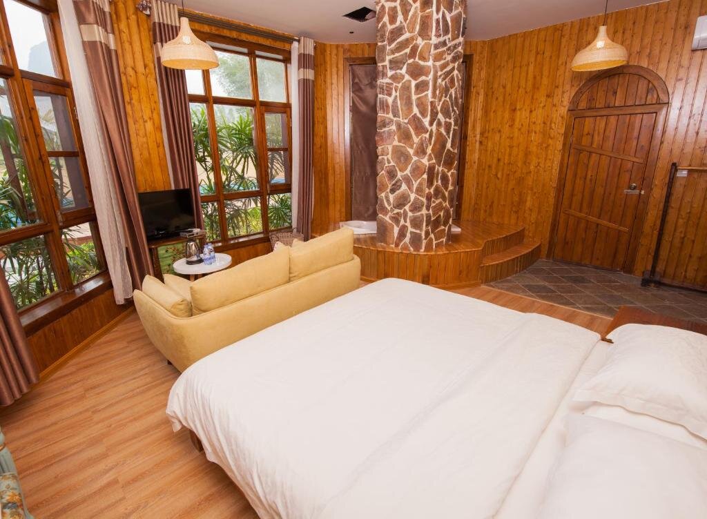 Двухместный номер Standard цокольный этаж Yangshuo Coco Garden Hotel