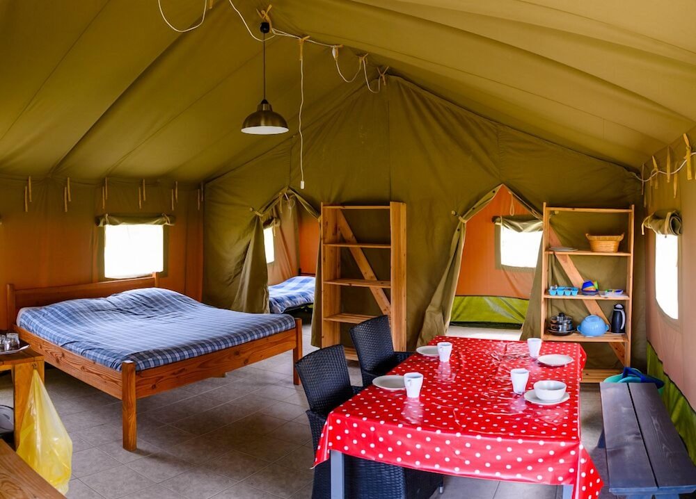 Zelt Camping Parc de la Brenne