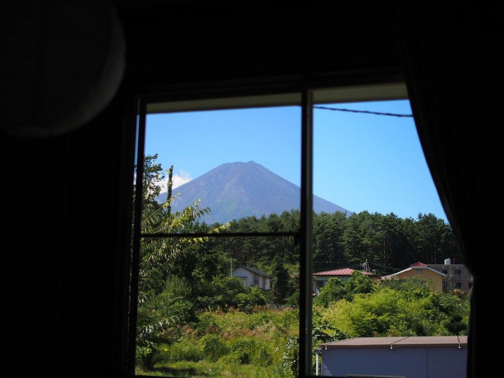 Bett im Wohnheim Kikkake Green and Mt.Fuji - Hostel