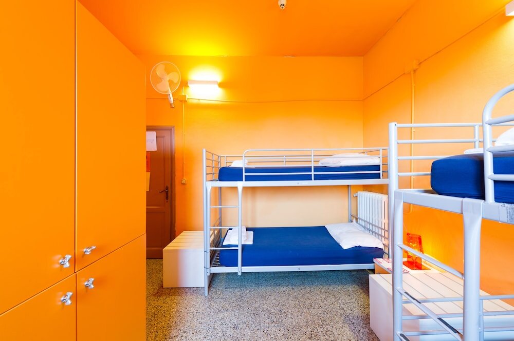 Кровать в общем номере Hostel 7