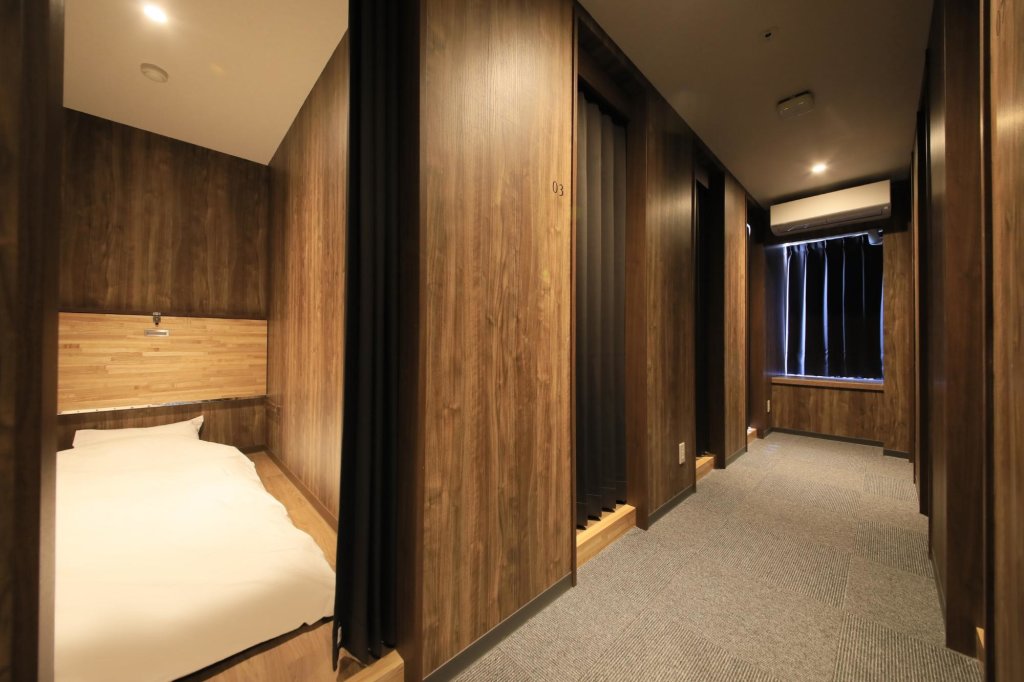 Cama en dormitorio compartido Kokotel Hakodate