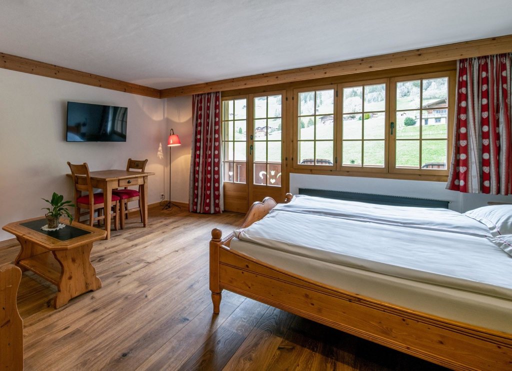 Confort double chambre avec balcon Geniesserhotel Le Grand Chalet