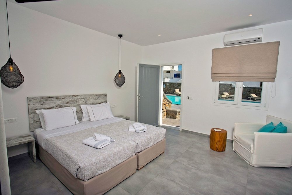Deluxe double chambre Avec vue Anna-Maria Mykonos Hotel