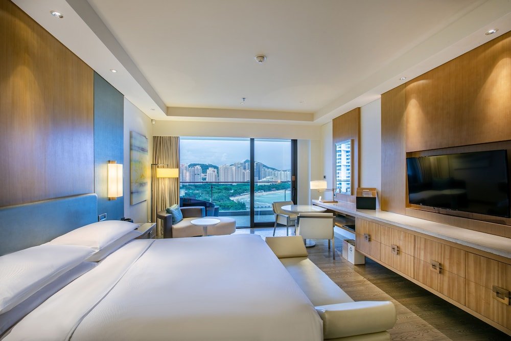Habitación doble Estándar con balcón y con vista al océano JW Marriott Hotel Sanya Dadonghai Bay
