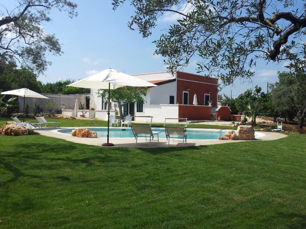 Трёхместный номер Standard с видом на бассейн Villa Giorgia