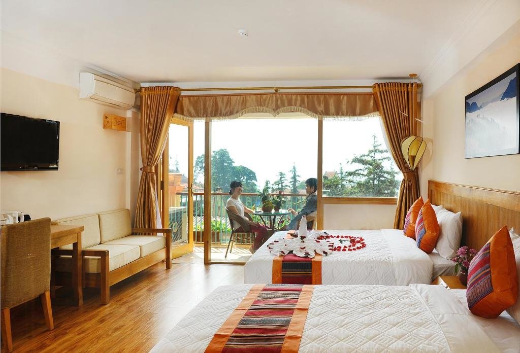 Standard room with mountain view Sapa Panorama Hotel
