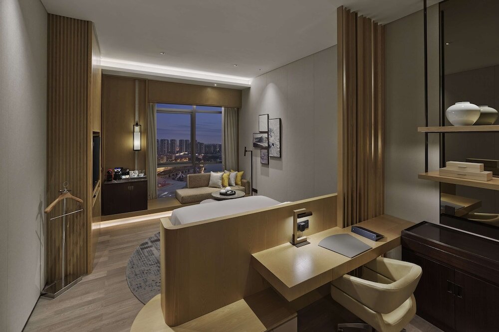 Executive Doppel Zimmer mit Seeblick Hilton Suzhou Yinshan Lake
