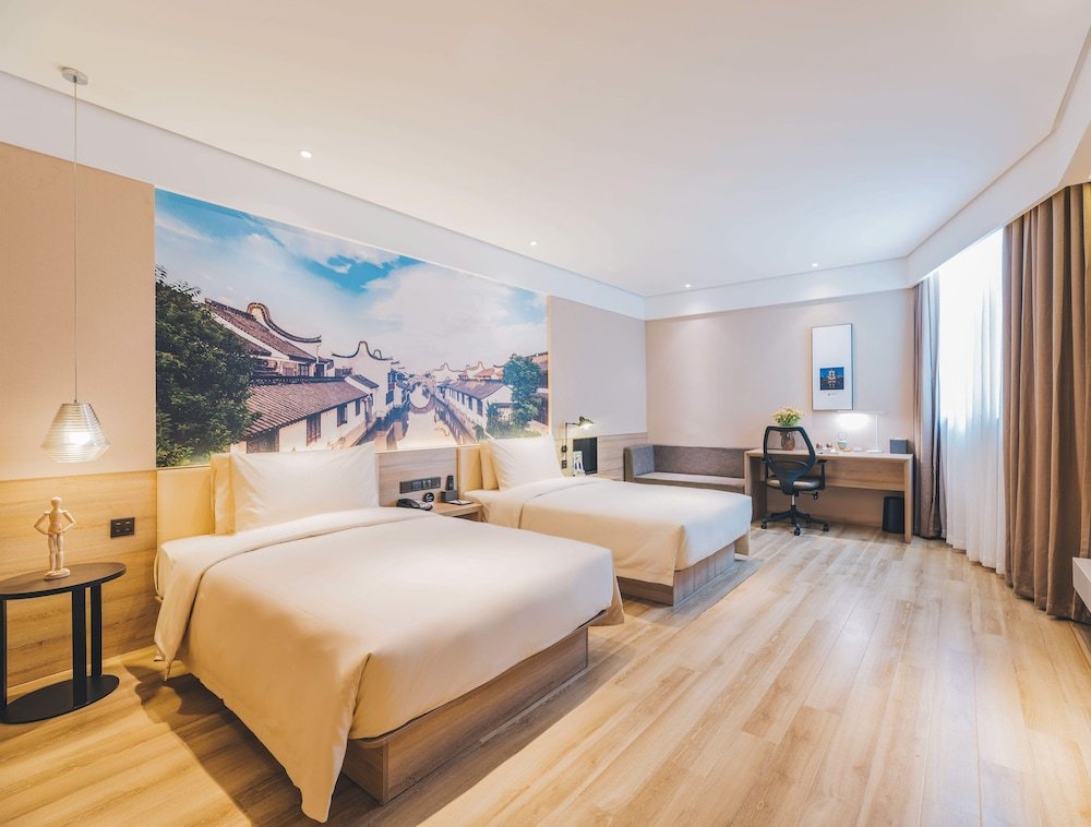 Standard Doppel Zimmer Atour Hotel Changjiang North Road Wuxi