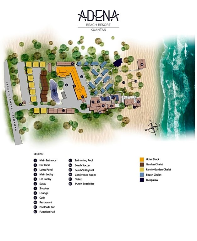 Standard Zimmer mit Meerblick Adena Beach Resort