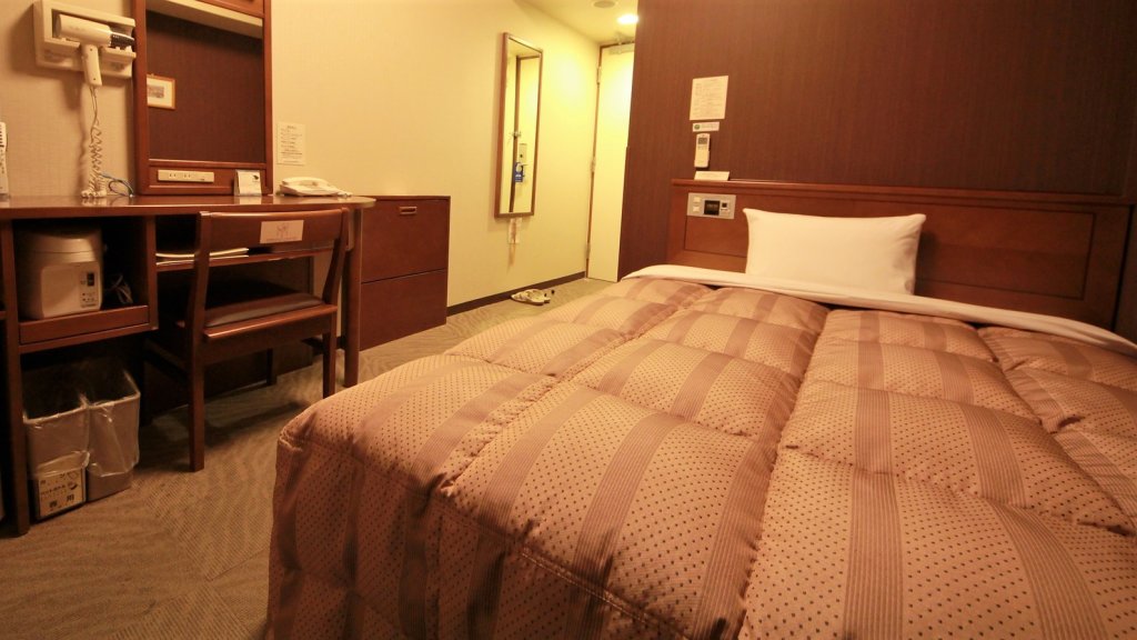 Standard Einzel Zimmer Hotel Route-Inn Dai-Ni Ashikaga
