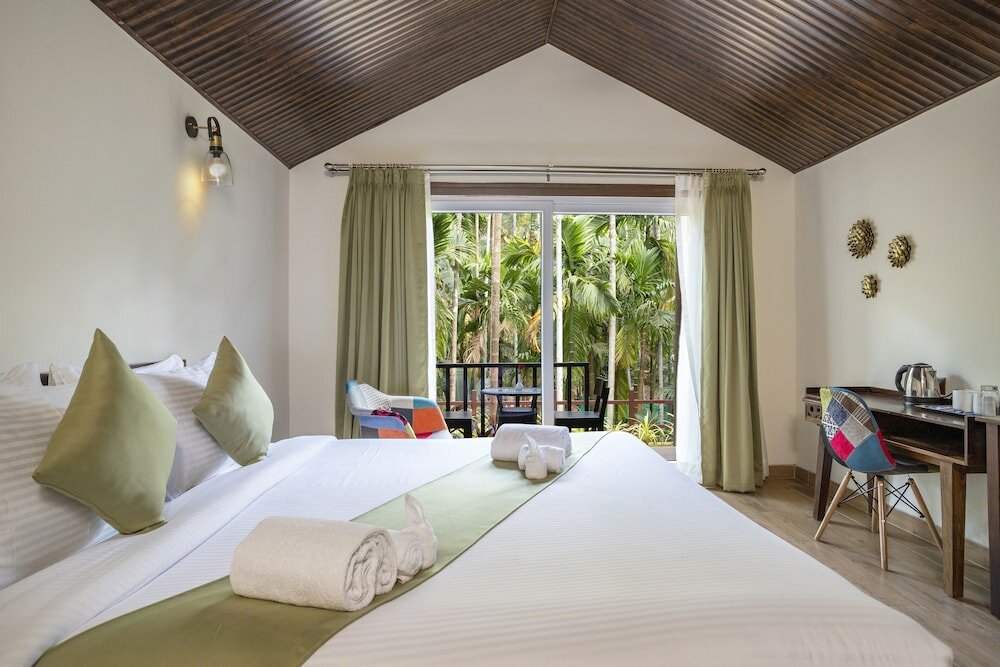Habitación Estándar 1 dormitorio con vista al jardín Stone Wood Nature Resort, Gokarna