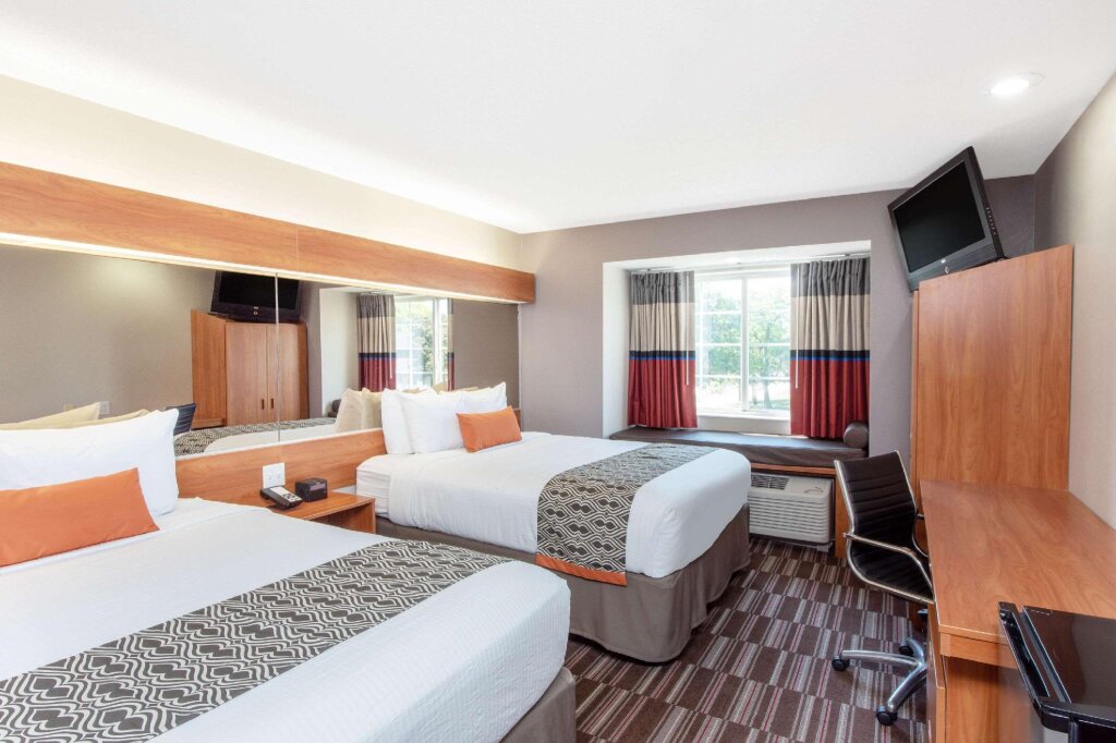 Четырёхместный номер Standard Microtel Inn & Suites by Wyndham Springfield