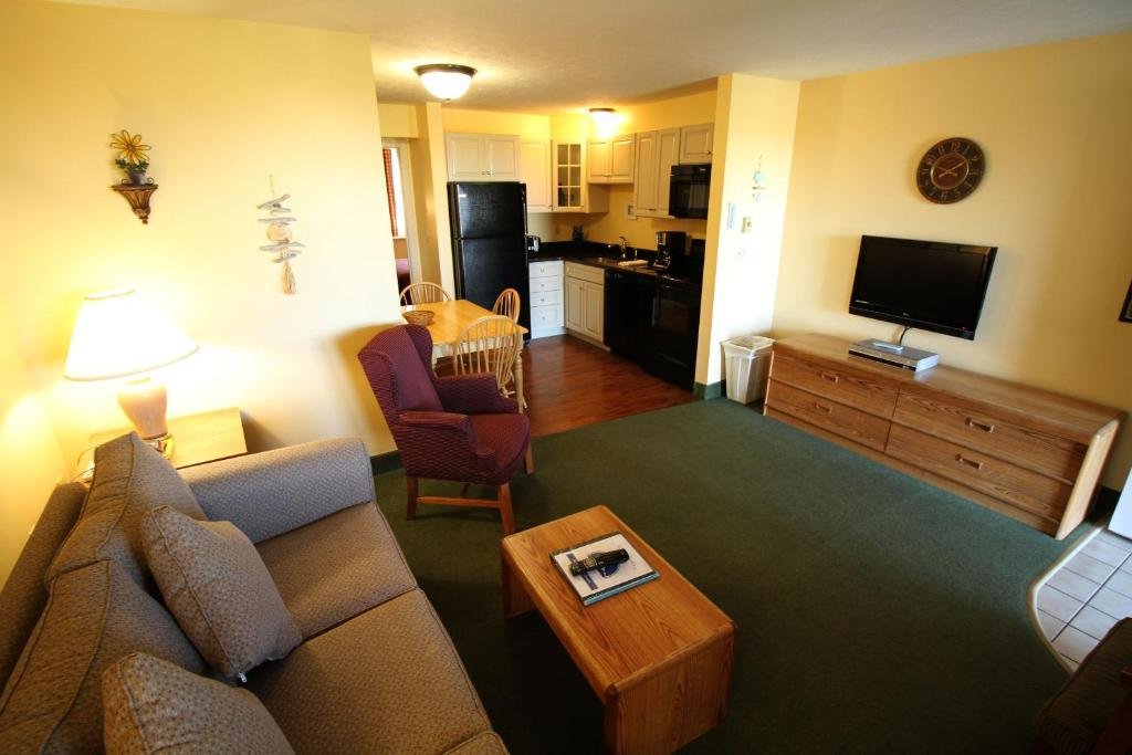 Suite 1 dormitorio Misty Harbor Resort
