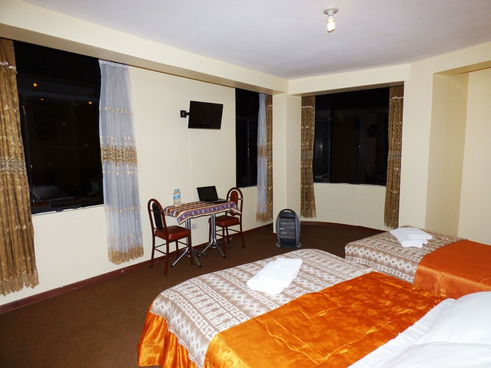 Standard Vierer Zimmer mit Stadtblick Casa Inka Puno
