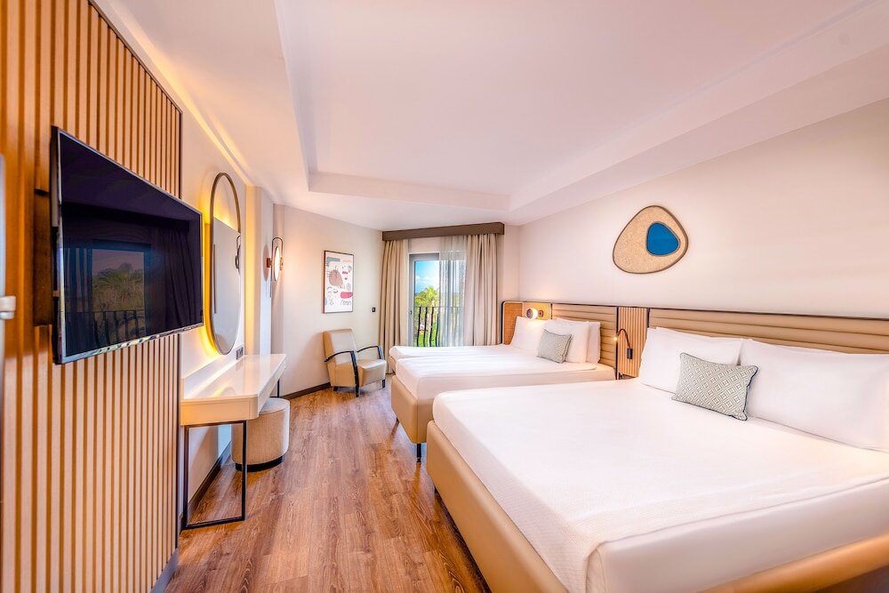 Standard quadruple chambre avec balcon Belek Beach Resort Hotel