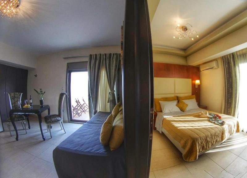 Standard Double room with balcony and with garden view Kokoni Beach Hotel