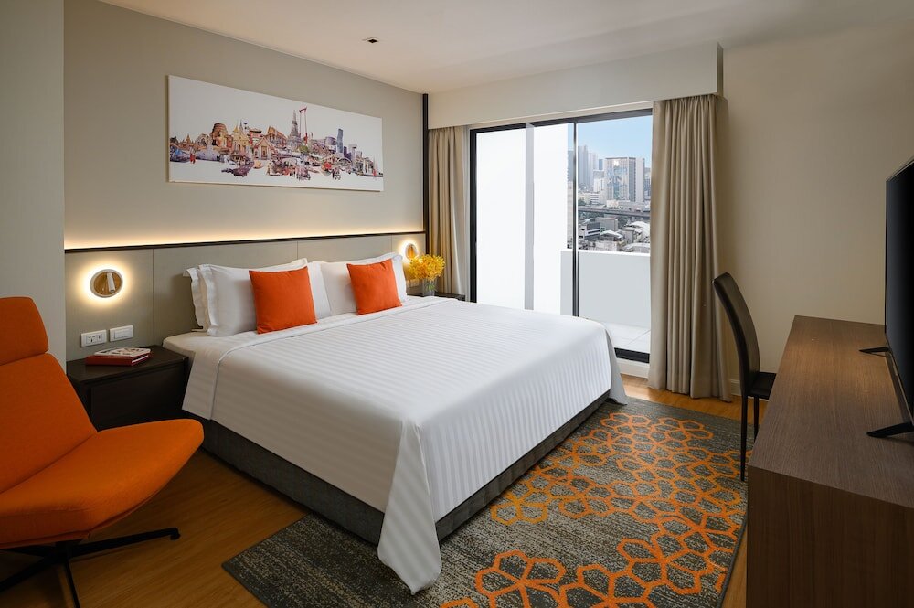 1 Bedroom Suite with balcony PARKROYAL Suites Bangkok - SHA Plus Certified