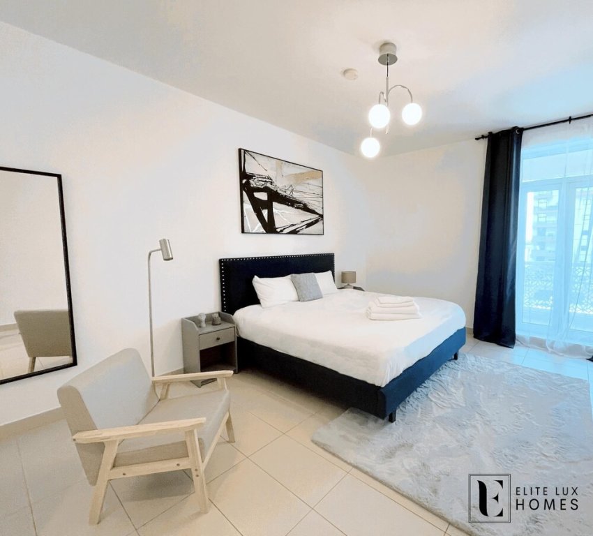 Apartamento Elite LUX Holiday Homes - Beautiful Escape 2BR Direct Metro Access in Al Furjan Dubai