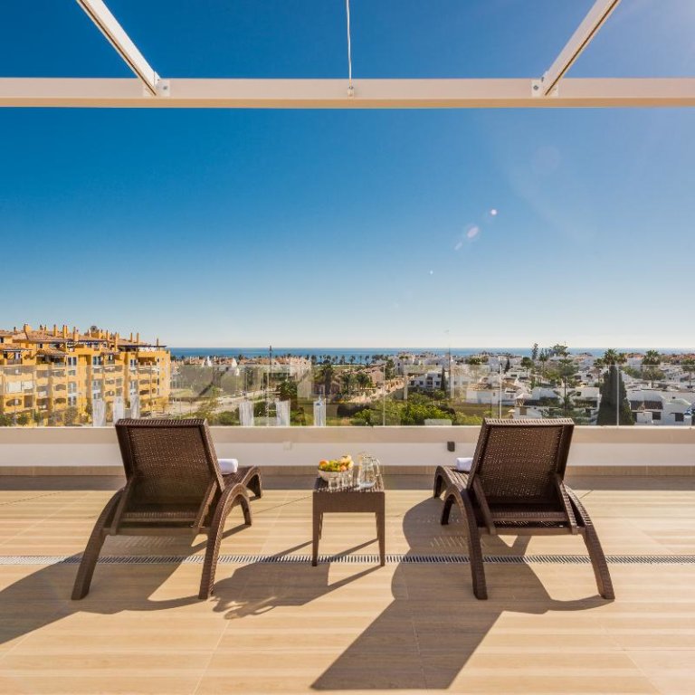 Номер Standard с балконом Aqua Apartments Vento, Marbella
