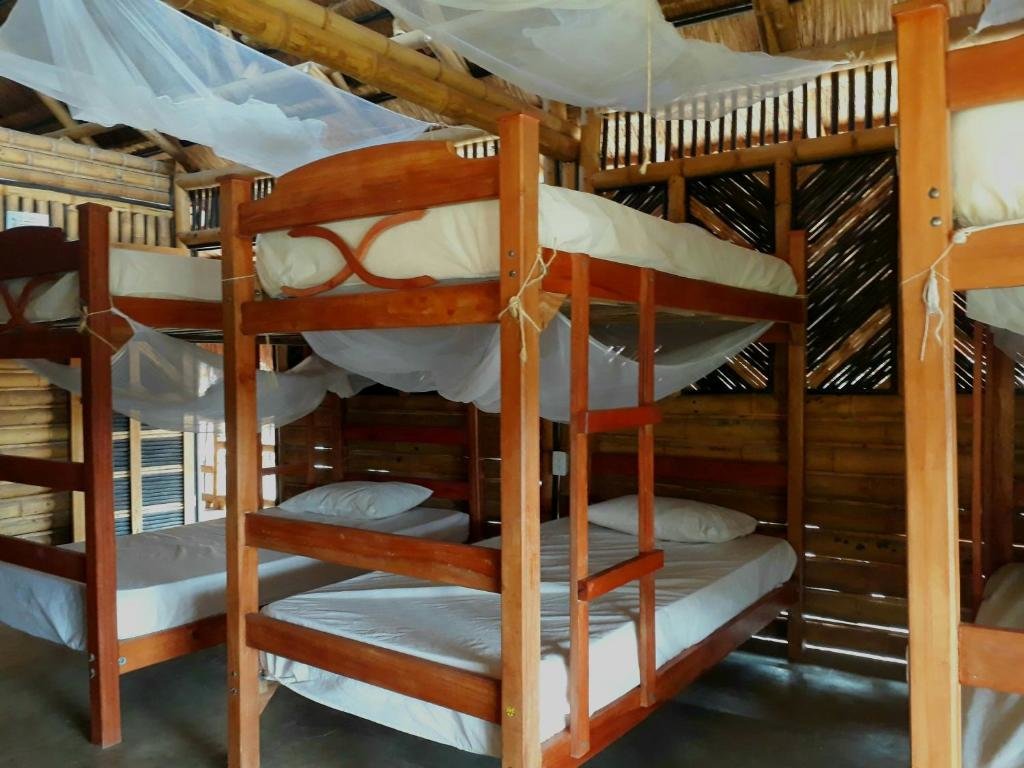 Кровать в общем номере Coco Sänkala Hostel