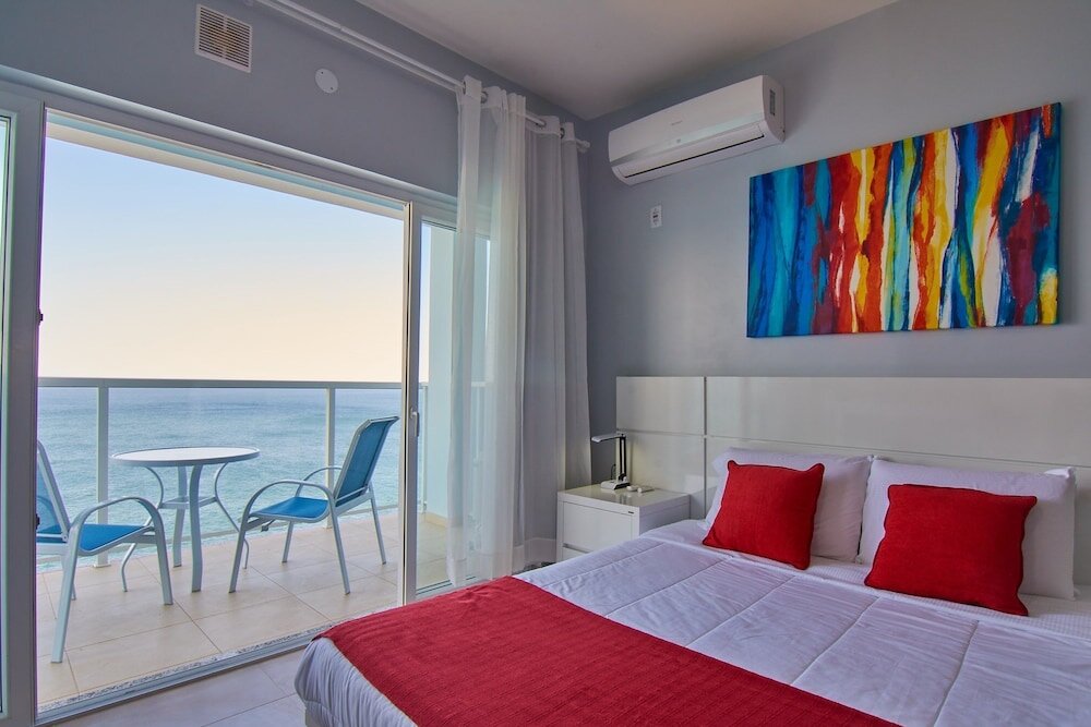 Suite doble Superior con balcón y con vista al océano Casa e Mar