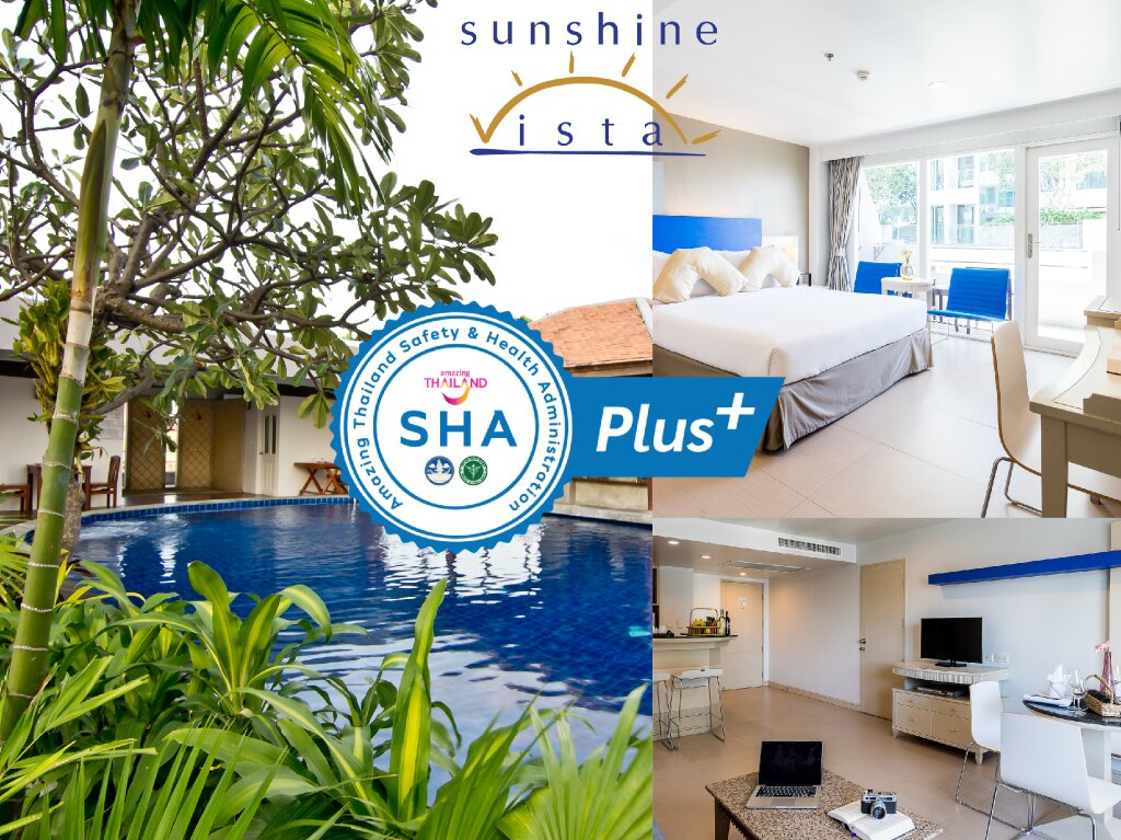 Bett im Wohnheim Sunshine Vista Hotel - SHA Plus