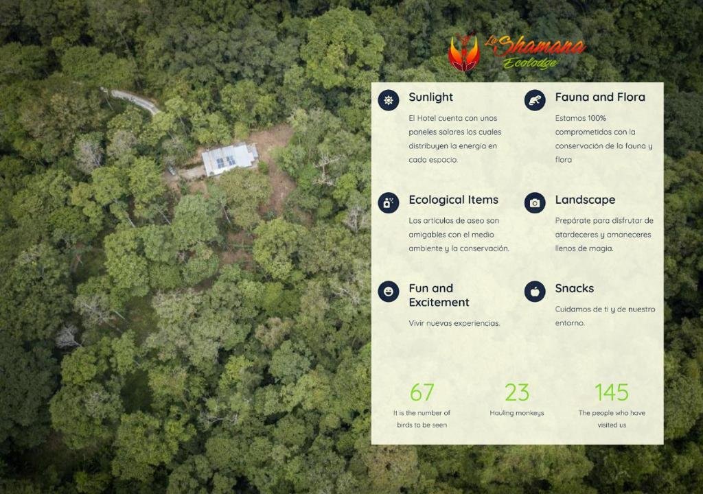 Люкс Deluxe La Shamana - Ecological Concept in Jungle