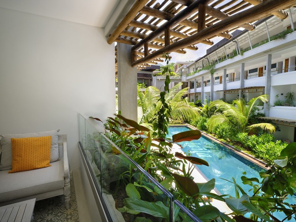 Двухместный номер Deluxe с балконом и с видом на бассейн laïla, Seychelles, a Tribute Portfolio Resort