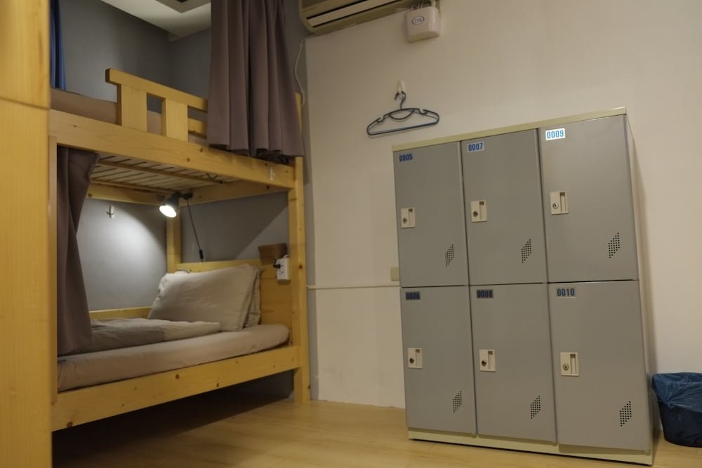 Cama en dormitorio compartido First Hostel Taipei