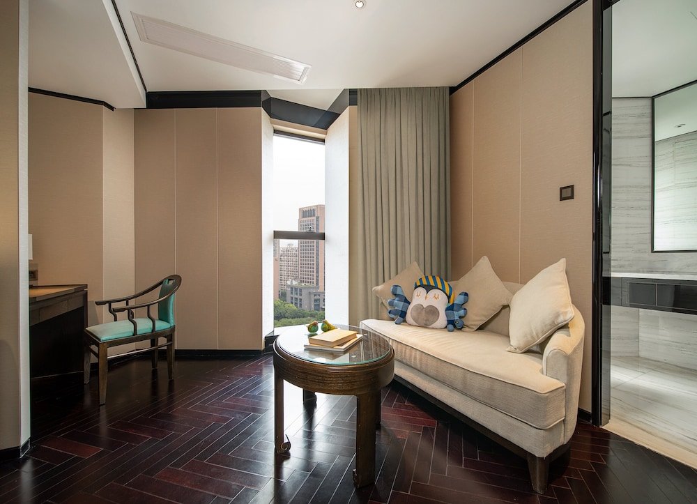 Suite 1 chambre Vue sur la ville voco Hangzhou Binjiang Minghao, an IHG Hotel