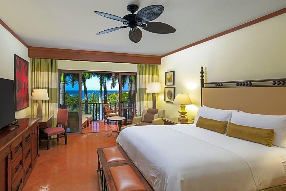 Deluxe quadruple chambre avec balcon et Vue jardin JW Marriott Guanacaste Resort & Spa