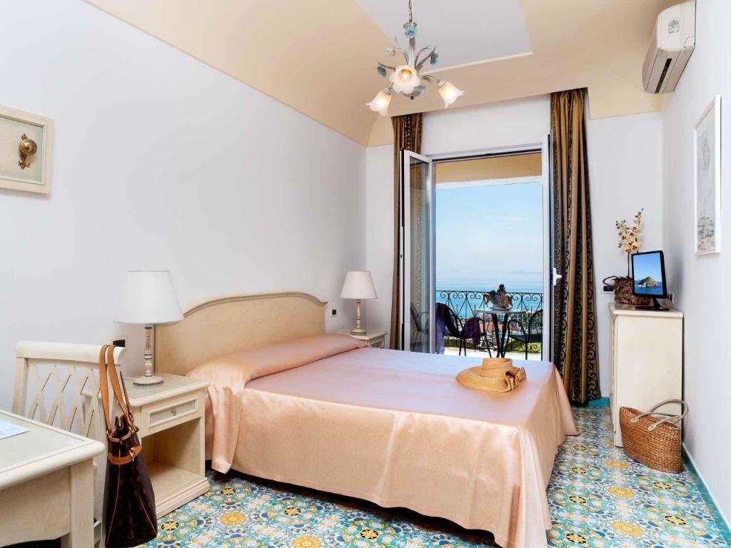 Standard Double room with balcony and with sea view Albergo Terme San Lorenzo