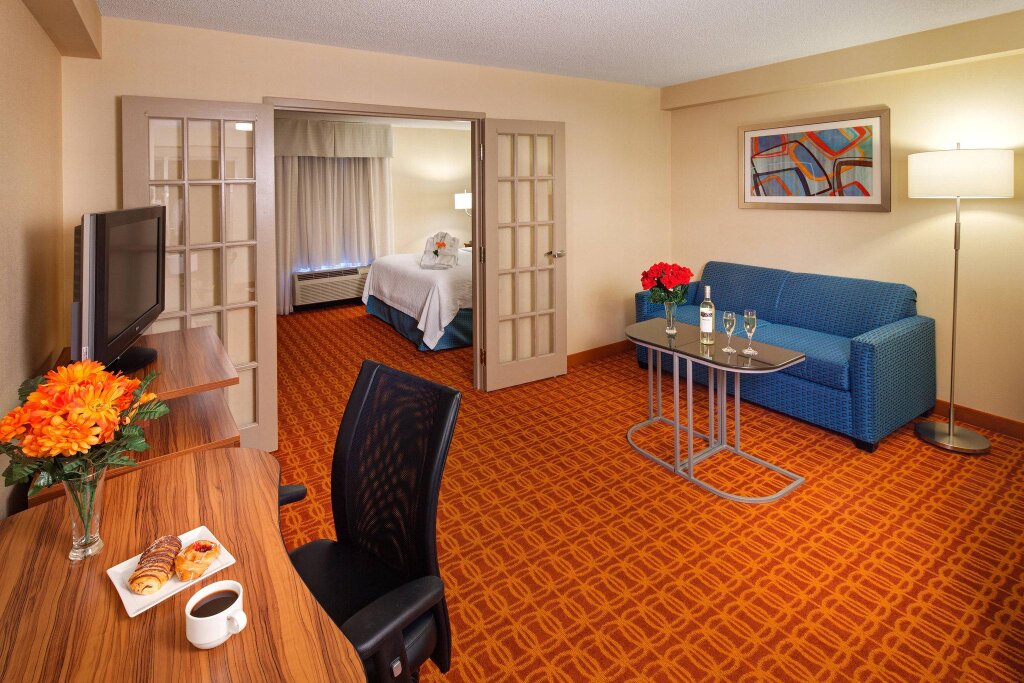 Двухместный люкс Executive c 1 комнатой Fairfield Inn & Suites by Marriott Toronto Airport