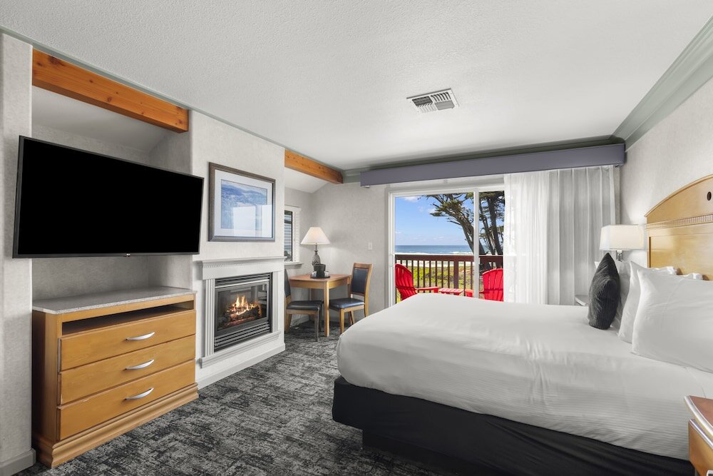 Camera Standard con balcone e con vista sull'oceano Beachcomber Motel