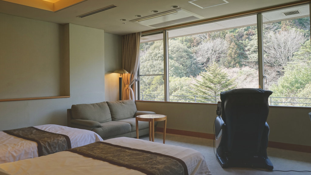 Doppel Junior-Suite mit Panoramablick Gekkoen Kourokan Hotel