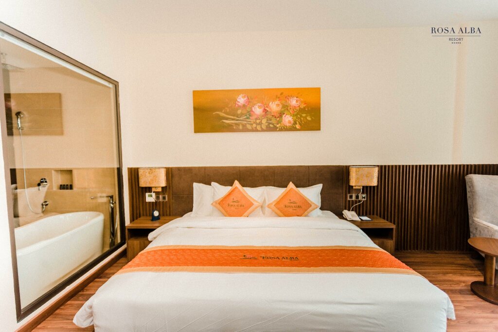 Deluxe Double room with ocean view Rosa Alba Resort & Villas Tuy Hoa
