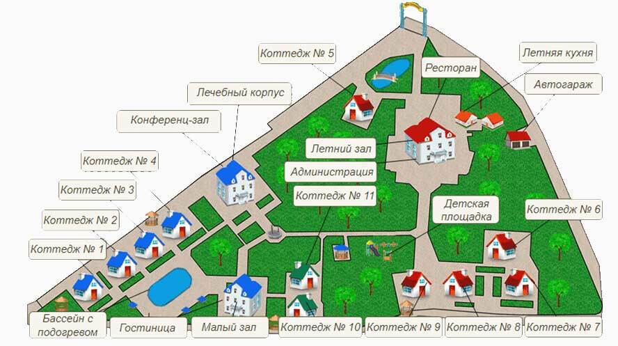 Лесная поляна нижегородская область карта