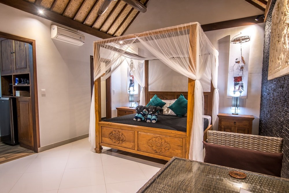 Deluxe Double room with bay view Bali Santi Bungalows