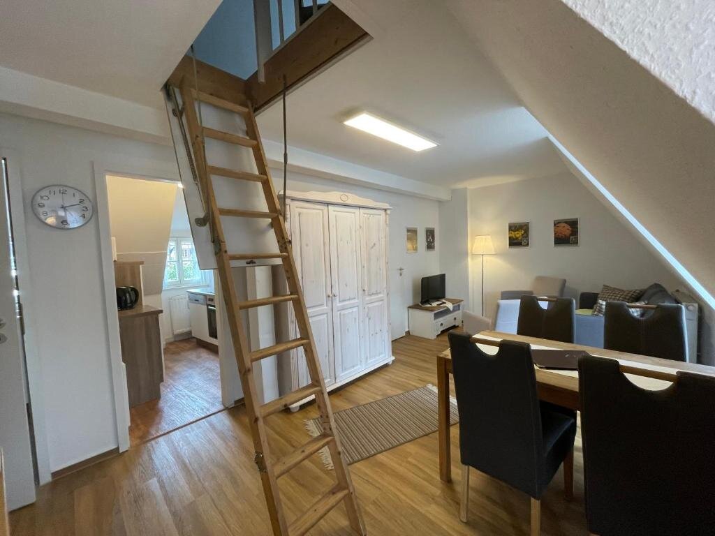 Апартаменты с 2 комнатами с балконом Urlaub im Fachwerk - Klink