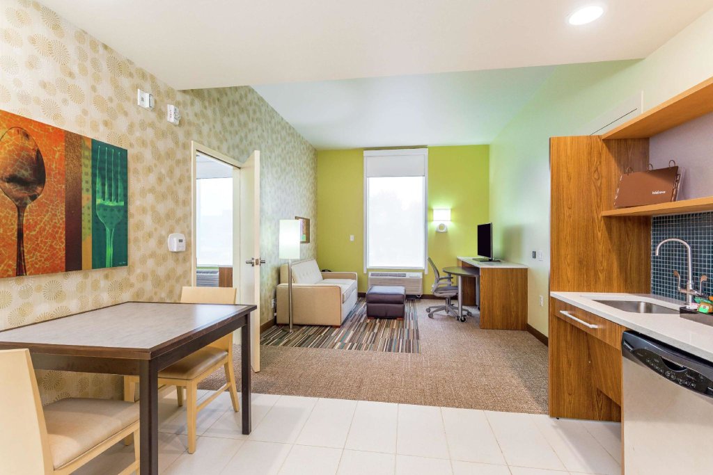 Habitación doble Estándar 1 dormitorio Home2 Suites by Hilton Albany Airport/Wolf Rd
